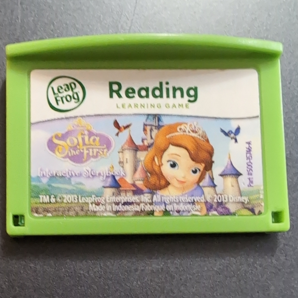 LeapFrog Reading Game Sophia The First - Green